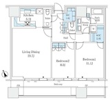 麻布台ヒルズレジデンスB 28階 間取り図