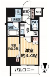 ARCOBALENO MINAMISENJU (アルコバレーノ南千住) 3階 間取り図
