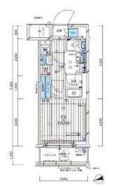 メインステージ横濱阪東橋 2階 間取り図