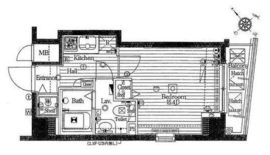 ガラ・シティ横浜西口 1101 間取り図