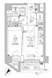 ジェノヴィア北池袋スカイガーデン 5階 間取り図