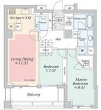 センチュリーフォレスト 2階 間取り図