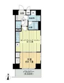 デュオ・スカーラ麹町 3階 間取り図