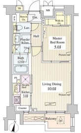 ル・シュクレ永福 (LeSucre永福) 405 間取り図
