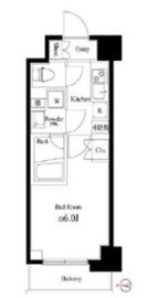ハーモニーレジデンス武蔵小杉#002 2階 間取り図