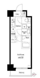 ハーモニーレジデンス武蔵小杉#002 3階 間取り図