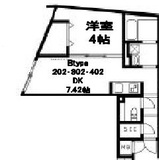 U Residence武蔵小山 302 間取り図