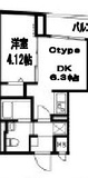 U Residence武蔵小山 303 間取り図