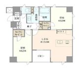 グリーンパーク千代田淡路町 3階 間取り図