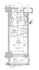 ベルグレード川崎AZ 4階 間取り図