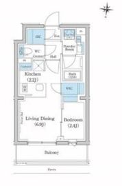 スタイリオ池上SOUTH 210 間取り図