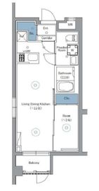 SYFORME NEXT IKEBUKURO WEST (シーフォルムネクスト池袋ウエスト) 1階 間取り図