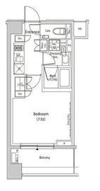 ザ・パークハビオ目黒プレイス 305 間取り図