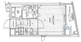 レオーネ亀戸 11階 間取り図