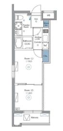 SYFORME NEXT IKEBUKURO WEST (シーフォルムネクスト池袋ウエスト) 3階 間取り図
