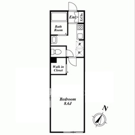 UTOPIA長者丸 205 間取り図