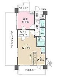 藤和シティホームズ南池袋 4階 間取り図