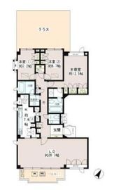 徳川山パークマンション 1階 間取り図