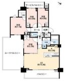 クラッシィハウス世田谷公園マスターズガーデン 11階 間取り図