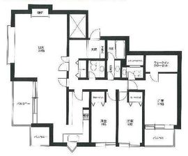 リーフテラス尾山台 102 間取り図