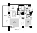 ディアナコート池田山公園 2階 間取り図
