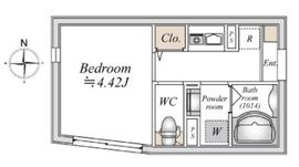 LiveFlat巣鴨 (ライブフラット巣鴨) 104 間取り図
