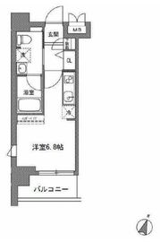 TLRレジデンス川崎大師 908 間取り図