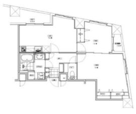 ユニロイヤル西早稲田 9階 間取り図