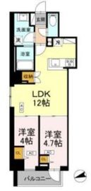 ロイジェント南池袋 501 間取り図