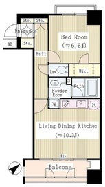 ファミールグラン銀座4丁目 11階 間取り図