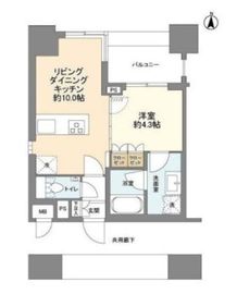 プレミスト西池袋 12階 間取り図