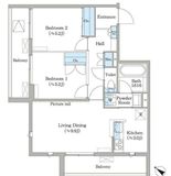 フィカーサ横浜 306 間取り図