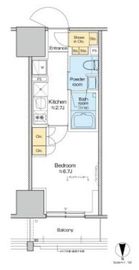 プラウドフラット四谷三丁目 911 間取り図