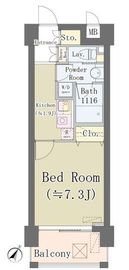 プラザ西品川 1階 間取り図