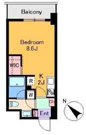クレド新横浜 606 間取り図