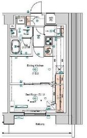 スクエアシティ鶴見市場 5階 間取り図