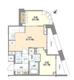 パークコート恵比寿 4階 間取り図