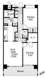 ルリエ大船 2階 間取り図