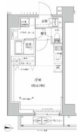 リルシア本所吾妻橋Ⅲ 203 間取り図