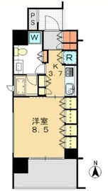 アトラス渋谷公園通り 4階 間取り図