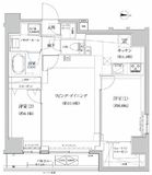 リルシア本所吾妻橋Ⅲ 1201 間取り図