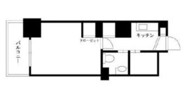 スカイコート三越前壱番館 11階 間取り図