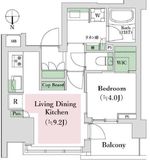 ローレルアイ東中野 11階 間取り図