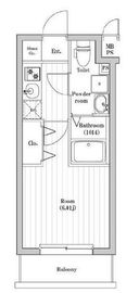 SPコート菊名サウス 202 間取り図