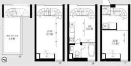 杜山邸 109 間取り図