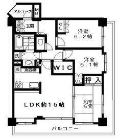 ナイスグランソレイユ東陽町 10階 間取り図