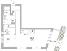 GranDuo荻窪3 105 間取り図