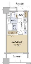 アクシルコート日本橋本町 7階 間取り図