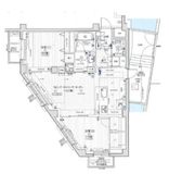 パレステージ山手石川町 4階 間取り図