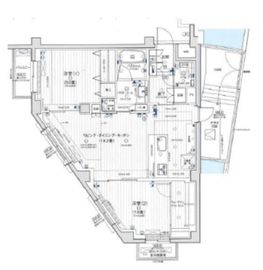 パレステージ山手石川町 4階 間取り図